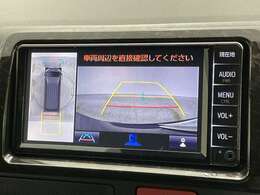 【全方位モニター】まるでクルマを真上から見下ろしたかのような視点で駐車をサポートします！クルマの斜め後ろや真横など、前後左右の4つのカメラの映像が合成されて、モニターに映し出されます。