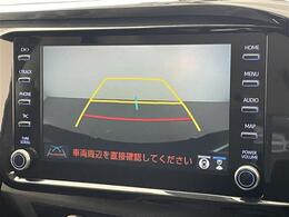 【バックカメラ】駐車時に後方がリアルタイム映像で確認できます。大型商業施設や立体駐車場での駐車時や、夜間のバック時に大活躍！運転スキルに関わらず、今や必須となった装備のひとつです！