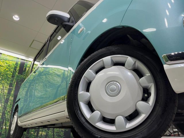 【14インチアルミホイール】外観にマッチしたアルミホイールを装着しております。各種アルミホイールや、スタッドレスタイヤも取扱いしております。是非ご相談ください♪