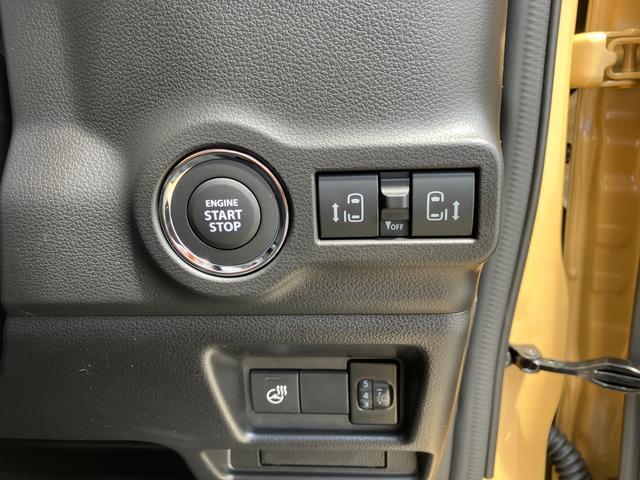 ボタン一つでエンジンの始動・停止が可能なキーレスプッシュスタートシステムを装備！運転者がリア電動スライドドアの開閉ができるスイッチも付いています！