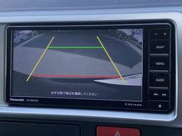 【カラーバックモニター】を装備しております。リアの映像がカラーで映し出されますので日々の駐車も安心安全です。