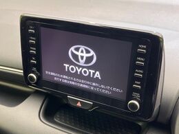 【8インチ　ディスプレイオーディオ】大画面のディスプレイはAppleCarPlayやAndroidAutoが利用可能。大きな画面でスマホナビアプリ等が利用いただけます♪