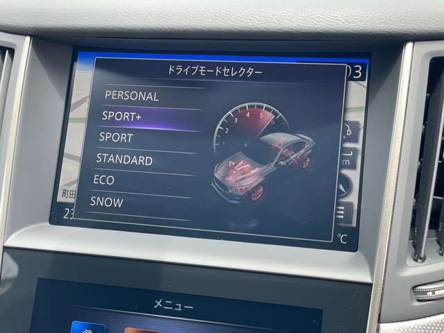 ドライブセクターモードも変更で全く異なる走りに変更可能です。