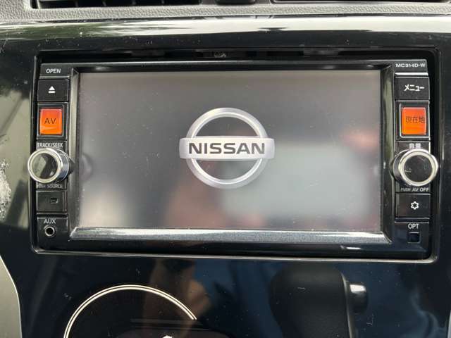 日産純正ナビです。この時はエクストレイル等も同じ仕様の