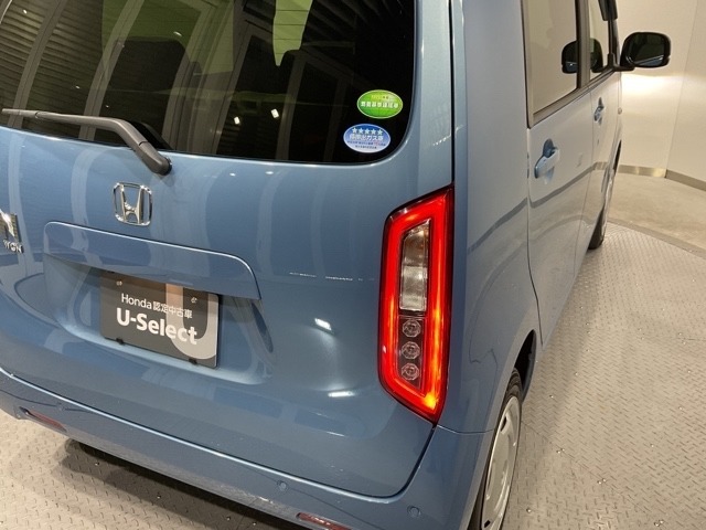 視認性がいいテールランプ。後続車にも存在をアピール。