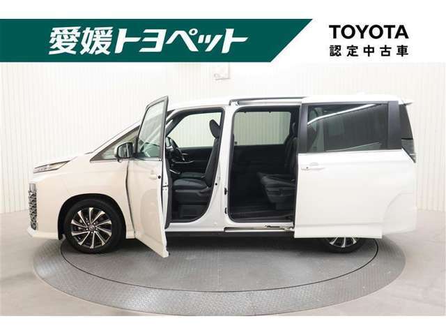 広い開口部＆低い床で乗り降りラクラク♪