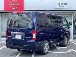 当社試乗車UPキャラバン入荷しました！ボディカラーは、ディープオーシャンブルーです！☆7型ワイド純正ナビMJ323D-W☆純正ドラレコ・ETC2.0☆