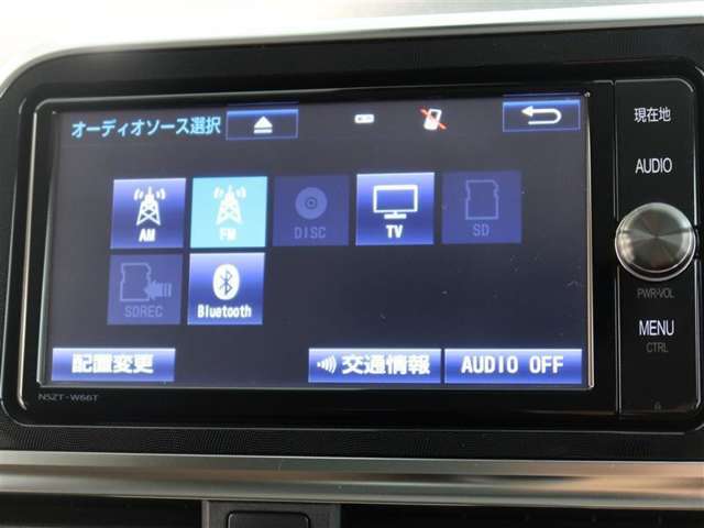 嬉しいオーディオ機能♪