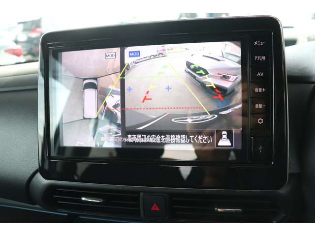 ★慣れない道や狭い道を走行する時の強い味方★アラウンドモニター★