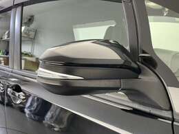 【ドアミラー】大きくて見やすいので、後方を見るときも安心です！