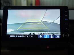 ◆バックカメラ◆リバースにするだけで映ります、後方の安全確認や、狭い駐車場での車庫入れ、雨の日や夜間など視界の悪い時に便利です！安全にバックする為には欠かせない装備です。
