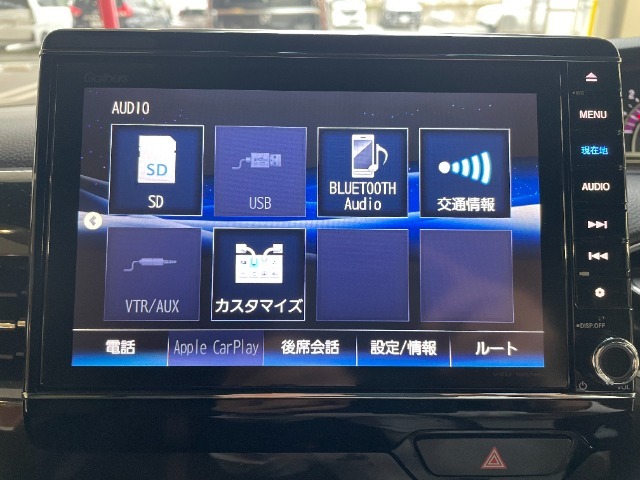 ナビゲーションももちろん装備☆多彩な機能で快適ドライブをアシスト☆オーディオ機能も充実していますね☆