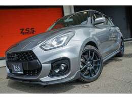 AT3万キロ台のスイフトスポーツが入庫しました！！ガンメタリックのボディカラーが映えますね♪♪新品トラストウイング/WORKアルミ/ロッソモデロマフラー/シーケンシャルテール/アイライン/ナビ/ETC付です