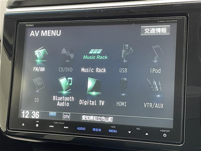 【ナビゲーション】Bluetooth、TV等のAV機能も豊富！HDMI接続等は、ナビの機種によってオプション対応可能です。ご相談ください。