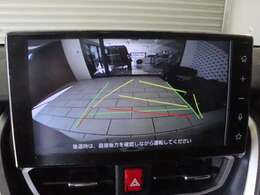 後方確認に便利で安全なガイド付きバックカメラももちろん装備しています☆