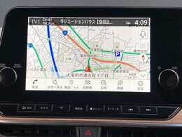 ナビ付きですので知らない場所にお出かけの際には道に迷うことなく目的地に到着できるので非常に活躍します。
