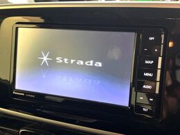 【ナビゲーション】目的地までしっかり案内してくれる使いやすいナビ。Bluetooth接続すればお持ちのスマホやMP3プレイヤーの音楽を再生可能！毎日の運転がさらに楽しくなります！！