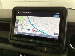 ギャザズナビ搭載です。知らない道も安心ですね！