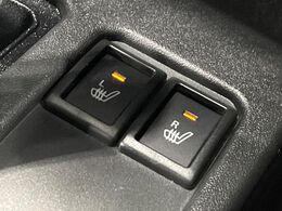 【シートヒーター】寒い日に重宝するシートヒーター！エアコンより早く温まってくれるので寒がりの人も安心ですね♪エアコンの温風は乾燥するから苦手、という方にもをおすすめです。