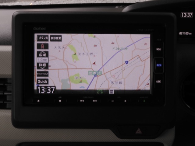 ◆ホンダ純正メモリーナビ◆初めての場所もナビゲーションがご案内！楽しい旅行をサポートします。