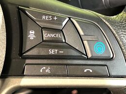 【プロパイロット】高速道路での長距離走行が楽に！！渋滞時と巡回走行のシーンで、アクセル・ブレーキ・ステアリングを自動で制御し、長距離運転の負担を軽減してくれます♪