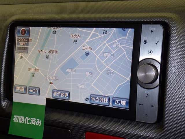 ナビ装着車で知らない道もラクラク！