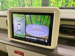 【全方位モニター用カメラ】専用のカメラにより、上から見下ろしたような視点で360度クルマの周囲を確認することができます☆死角部分も確認しやすく、狭い場所での切り返しや駐車もスムーズに行えます。