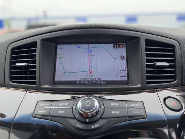 【CD/DVD再生可能/Bluetooth接続可能】設定すれば目的地まで案内してくれるので、遠くへのお出かけも安心です！