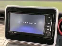 【ナビゲーション】目的地までしっかり案内してくれる使いやすいナビ。Bluetooth接続すればお持ちのスマホやMP3プレイヤーの音楽を再生可能！毎日の運転がさらに楽しくなります！！