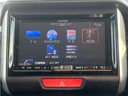 【ナビゲーション】メモリーナビ・フルセグTV・CD/DVD再生・Bluetooth対応でスマホの音楽が車内で聞けます♪別途8，000<span class=
