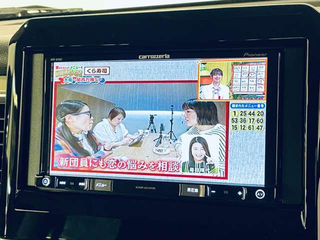 「地デジ」カーナビでテレビが見れます！