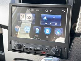 【ディスプレイオーディオ】視認性が高いディスプレイオーディオを装備♪操作性も良好で直感的なソース選択が可能です。