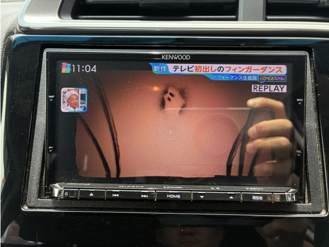 NAVI、TV付きです。