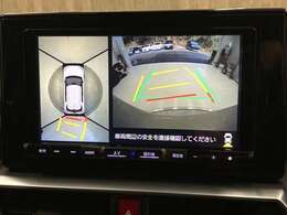 駐車時に後方がリアルタイム映像で確認できます。大型商業施設や立体駐車場での駐車時、夜間のバック時に大活躍です！運転スキルに関わらず、今や必須となった装備のひとつ！
