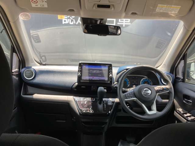 車内クリーニング・除菌済みです。快適にお乗りいただけます。