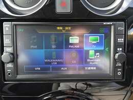 ◆日産純正ナビゲーション◆フルセグTV・CD再生・Bluetooth Audioなど様々なソースが使用できます。是非、お気に入りの音楽で楽しい運転の時間をお過ごしください！