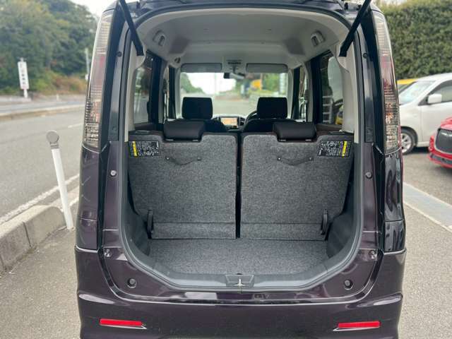 広々トランクルームで荷物もたくさん乗ります！