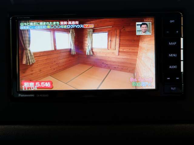 綺麗な映りが自慢ですフルセグTVナビ