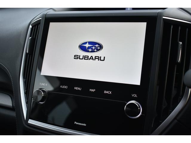 ディーラーオプションビルトインナビゲーション 見た目もすっきりしており、スバル認定U-CAR保証の対象です！CD/DVD/ブルートゥース/FM/AM。地図データは2023年版。地図更新ソフト販売中！