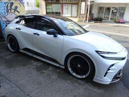 クラウンスポーツが入荷しました★フルモデリスタ★RSRbestI車高調KIT★WORK22インチCVX★ピアノブラックパネル★エムズスピードゲートスポイラー★パノラマルーフ★純正ドアバイザー★早い者勝ちです★