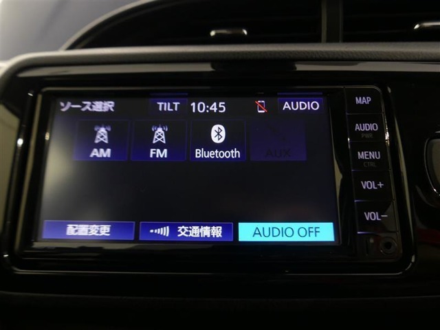 【Bluetooth機能付き】・・・ハンズフリー機能とスマートフォンにインストール済の音楽を聴くことができます。