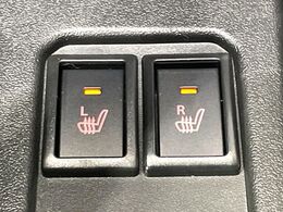 【シートヒーター】寒い日に重宝するシートヒーター！エアコンより早く温まってくれるので寒がりの人も安心ですね♪エアコンの温風は乾燥するから苦手、という方にもをおすすめです。