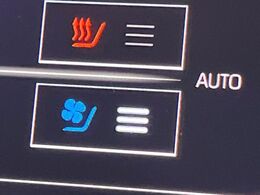 【シートベンチレーション】夏場は涼しい風でお尻や背中の熱やムレを防ぎ、冬はエアコンよりも早く温まってポカポカに！季節を問わず快適に過ごせます。