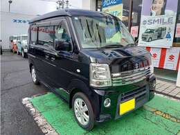 スズキのバンベースの軽乗用車、エブリイワゴン★後席両側パワースライドドアなど装備が充実したPZターボスペシャル★ハイルーフ仕様★HID装備車★