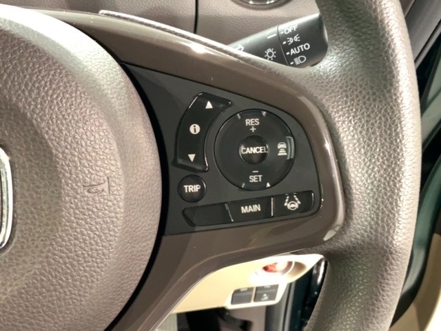 クルーズコントロールを装備しています。高速道路などで一定の速度で走ってくれるので運転が楽ですよ！速度を設定できますので、スピードの出しすぎにも注意できます。