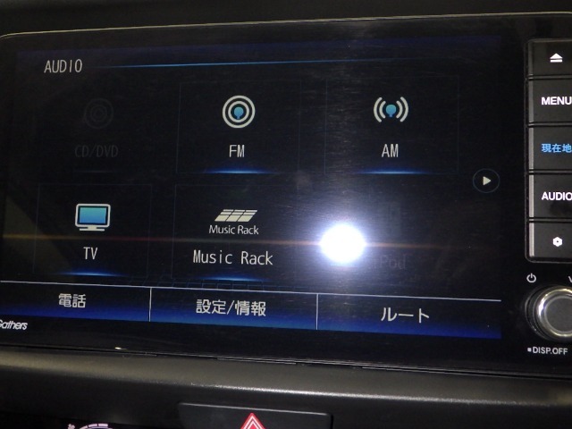 ホンダ純正ギャザズディスプレイオーディオ☆テレビ・ブルートゥースなどがご利用できます。