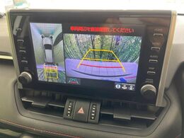 【パノラミックビューモニター】専用のカメラにより、上から見下ろしたような視点で360度クルマの周囲を確認することができます☆死角部分も確認しやすく、狭い場所での切り返しや駐車もスムーズに行えます。