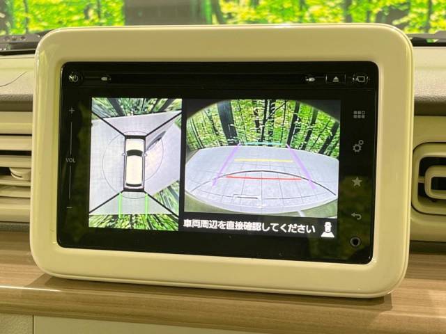 【全方位モニター用カメラ】専用のカメラにより、上から見下ろしたような視点で360度クルマの周囲を確認することができます☆死角部分も確認しやすく、狭い場所での切り返しや駐車もスムーズに行えます。