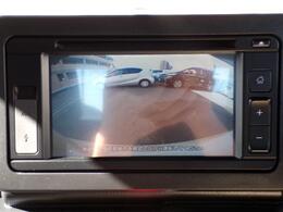 駐車時も安心！　バックモニター付です！