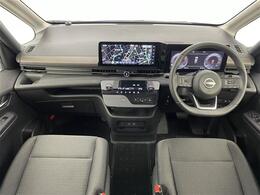 【インパネ全体】全方位で視界が広く、高い目線で運転もしやすいです！